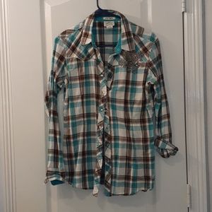 Long sleeve button down shirt